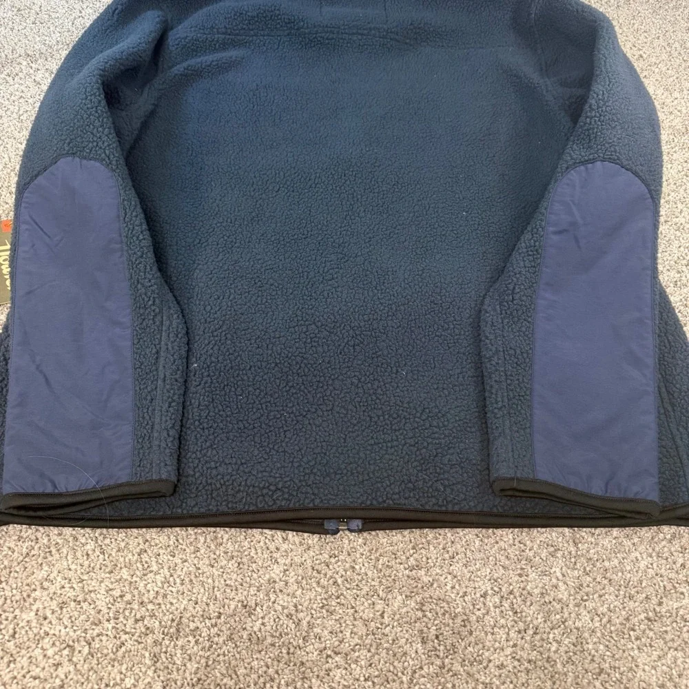Howler Bros Chisos Fleece Jacket Mens XL Nightshade Blue Full Zip Iodine NEW
